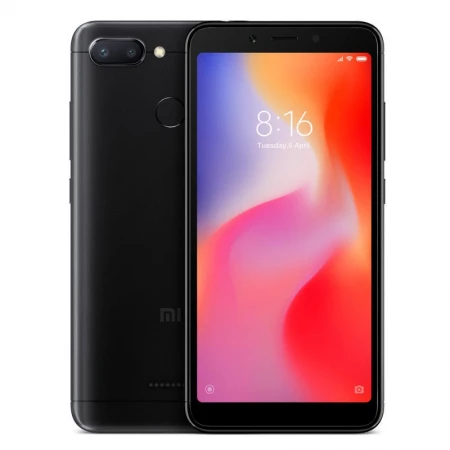 Смартфон Xiaomi Redmi 6 4/64GB, Black