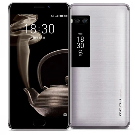 Смартфон Meizu Pro 7 Plus 64GB, Crystal silver