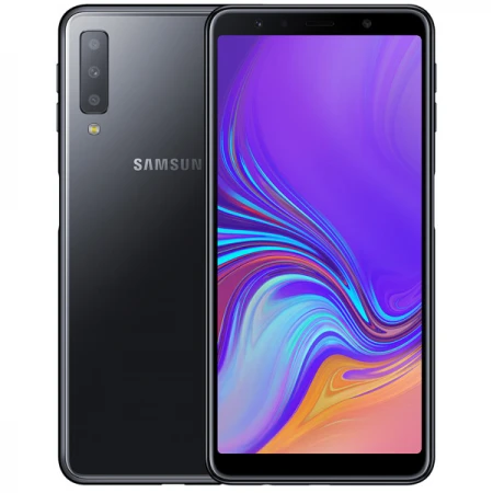 Смартфон Samsung Galaxy A7 (2018) 64GB, Black, (SM-A750FZKUSKZ) Смартфон Samsung Galaxy A7 (2018) 64GB, Black, (SM-A750FZKUSKZ)