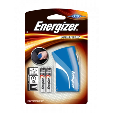 Фонарь Energizer Pocket 3x AAA синий / красный