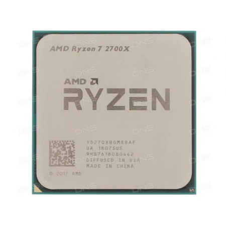 Процессор AMD Ryzen 7 2700X 3.7GHz, OEM c кулером Процессор AMD Ryzen 7 2700X 3.7GHz, OEM c кулером