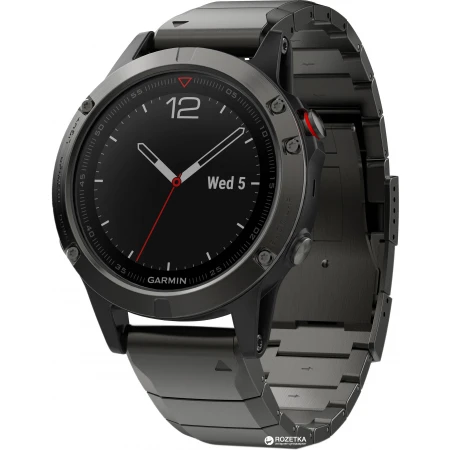 Смарт-часы Garmin Fenix 5 Sapphire, [010-01688-21]