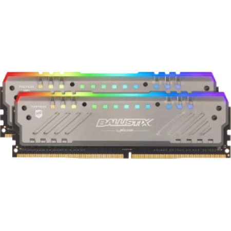 ОЗУ Crucial Ballistix Tactical Tracer RGB 16GB KIT (2x8Gb) 2666MHz DIMM DDR4, [BLT2C8G4D26BFT4K]