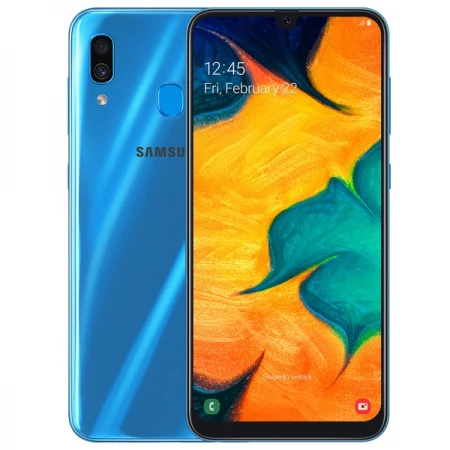 Смартфон Samsung Galaxy A30 32GB, Blue Смартфон Samsung Galaxy A30 32GB, Blue