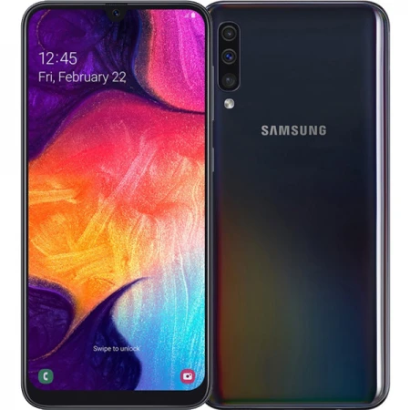 Смартфон Samsung Galaxy A50 64GB, Black Смартфон Samsung Galaxy A50 64GB, Black