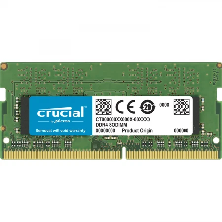 ОЗУ Crucial 16GB 2666MHz SODIMM DDR4, (CT16G4SFD8266)
