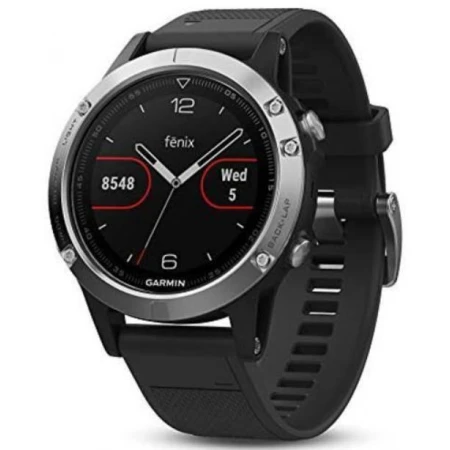 Смарт-часы Garmin Fenix 5 Glass, Black/Silver