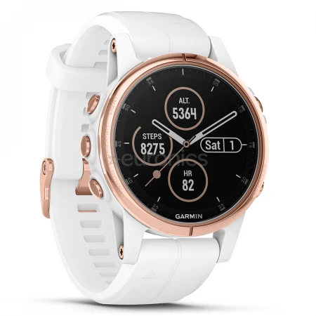 Смарт-часы Garmin Fenix 5S Plus, Rose Gold, (010-01987-07)