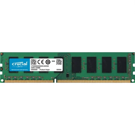 ОЗУ Crucial 2GB 1600MHz DIMM DDR3, (CT25664BD160B)