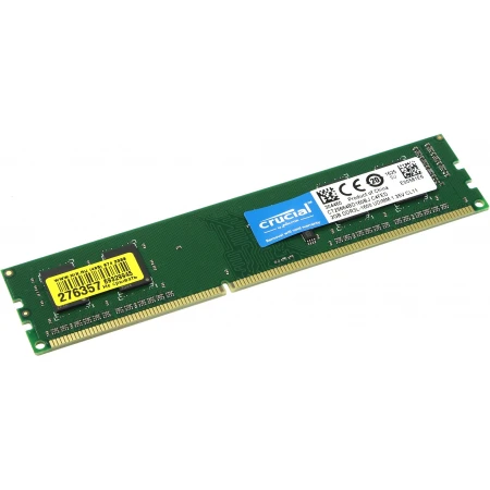 ОЗУ Crucial 2GB 1600MHz DIMM DDR3, (CT25664BD160BJ)