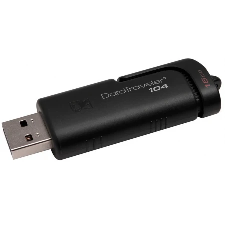 USB Флешка Kingston 16GB 2.0 DT104/16GB черный