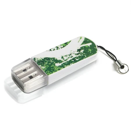 USB Флешка Verbatim Mini Graffiti Edition 8GB 2.0 098163 зеленый