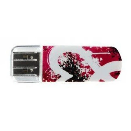 USB Флешка Verbatim Mini Graffiti Edition 8GB 2.0 098165 красный