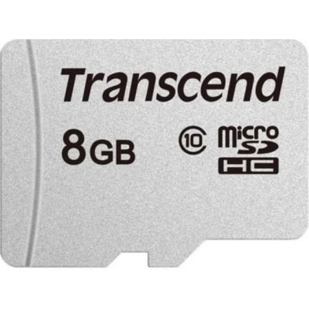 Карта памяти Transcend MicroSD 8GB Class 10 TS8GUSD300S