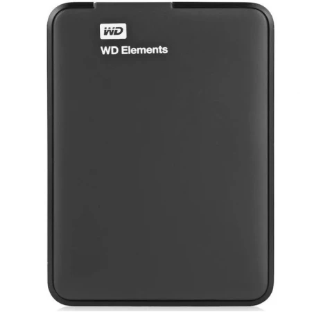 Внешний HDD Western Digital Elements 1TB, (WDBMTM0010BBK-EEUE)