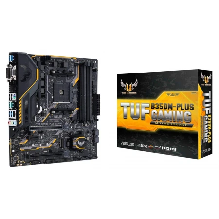 Материнская плата Asus TUF B350M-Plus Gaming Материнская плата Asus TUF B350M-Plus Gaming