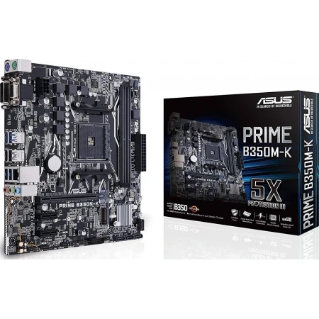 Материнская плата Asus Prime B350M-K