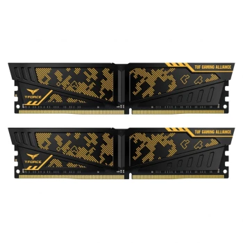 ОЗУ Team Group Vulcan TUF Yellow 16GB (2х8GB) 3000MHz DIMM DDR4, (TLTYD416G3000HC16CDC01) ОЗУ Team Group Vulcan TUF Yellow 16GB (2х8GB) 3000MHz DIMM DDR4, (TLTYD416G3000HC16CDC01)