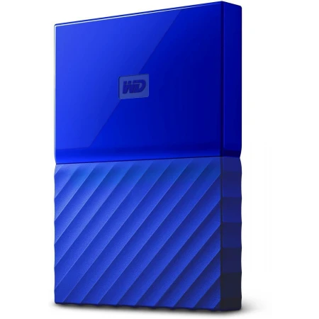 Внешний HDD Western Digital My Passport - 2018 Blue 2TB, (WDBLHR0020BBL-EEUE)