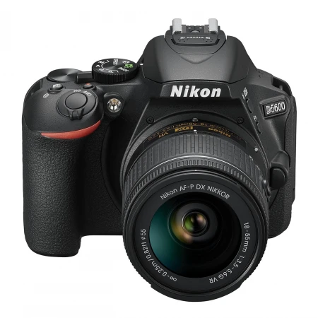 Зеркальный фотоаппарат Nikon D5600 Kit, 18-55mm VR, Black