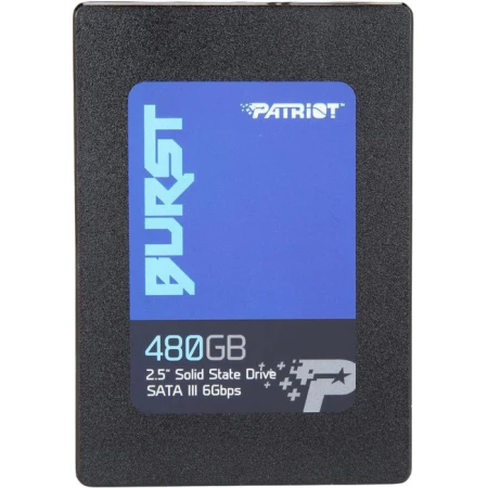 SSD диск Patriot Burst 480GB, (PBU480GS25SSDR) SSD диск Patriot Burst 480GB, (PBU480GS25SSDR)