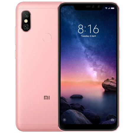Смартфон Xiaomi Redmi Note 6 Pro 32GB, Rose Gold Смартфон Xiaomi Redmi Note 6 Pro 32GB, Rose Gold