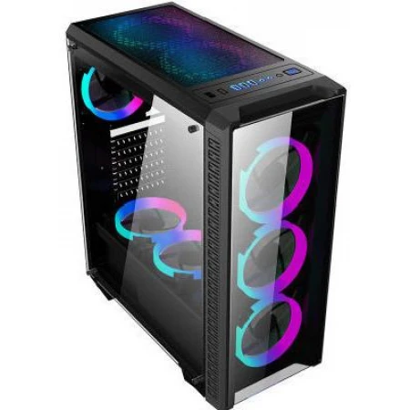 Корпус HuntKey GX500V, Black Корпус HuntKey GX500V, Black