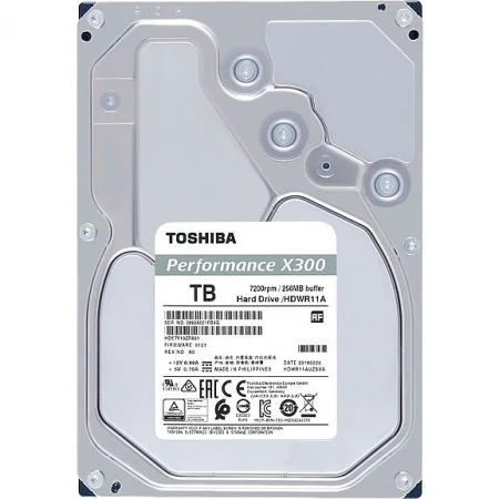Жёсткий диск Toshiba X300 8TB, (HDWF180UZSVA)