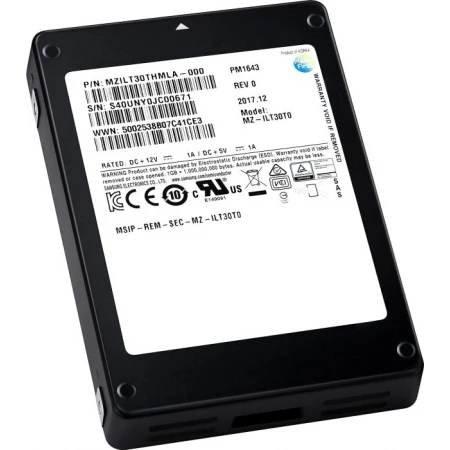 SSD диск Samsung PM1643 960GB, (MZILT960HAHQ-00007)