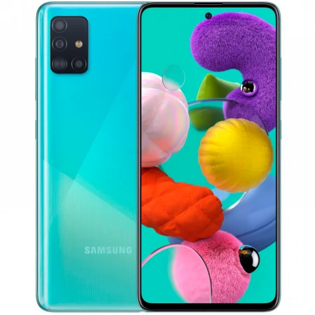 Смартфон Samsung Galaxy A51 64GB Blue, (SM-A515FZBUSKZ)