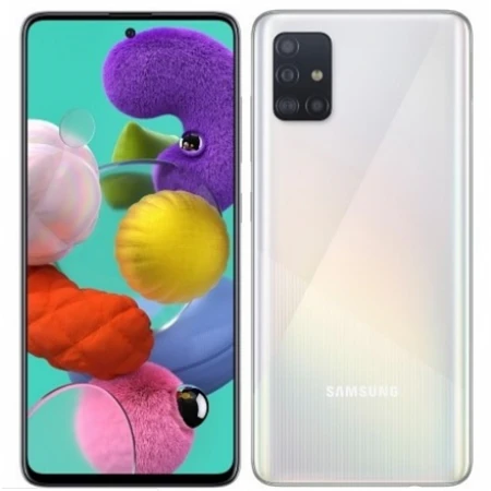 Смартфон Samsung Galaxy A51 64GB White, (SM-A515FZWUSKZ)