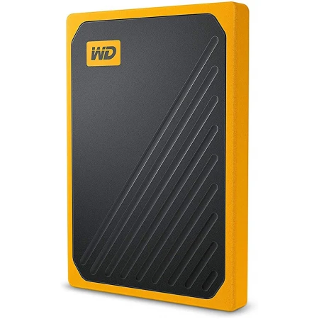 Внешний SSD Western Digital My Passport Go 1TB, (WDBMCG0010BYT-WESN)