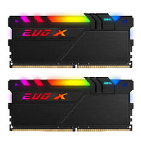 ОЗУ Geil EVO X II RGB 16GB (2х8GB) 3000MHz DIMM DDR4, (GEXSB416GB3000C16ADC)