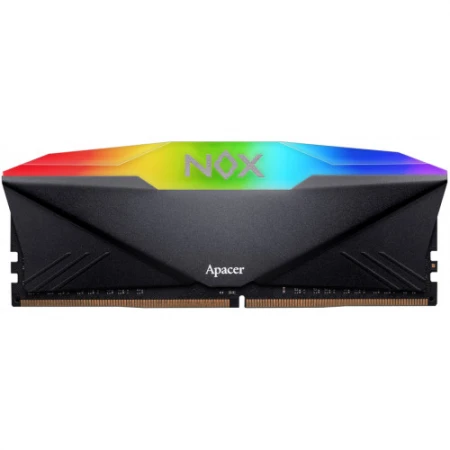 ОЗУ Apacer NOX RGB 8GB 3200MHz DIMM DDR4, (AH4U08G32C08YNBAA-1)