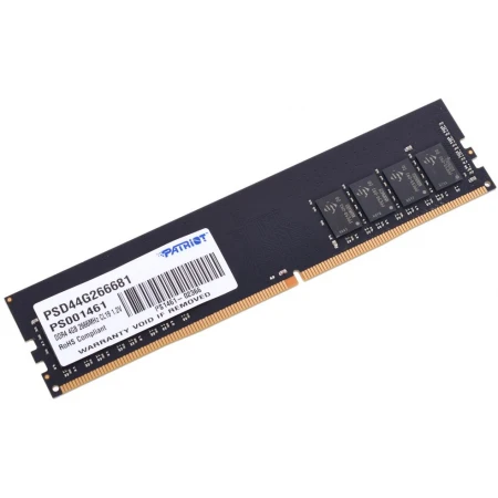ОЗУ Patriot Signature 4GB 2666MHz DIMM DDR4, (PSD44G266681)