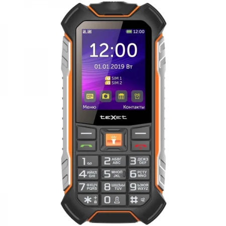 Мобильді телефон TeXet TM-530R, Қара