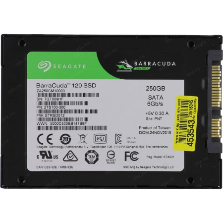 SSD диск Seagate BarraCuda 120 250GB, (ZA250CM10003) SSD диск Seagate BarraCuda 120 250GB, (ZA250CM10003)