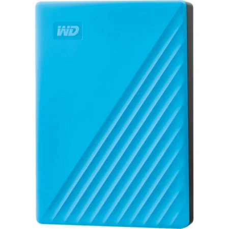 Внешний HDD Western Digital My Passport Blue 4TB, (WDBPKJ0040BBL-WESN)