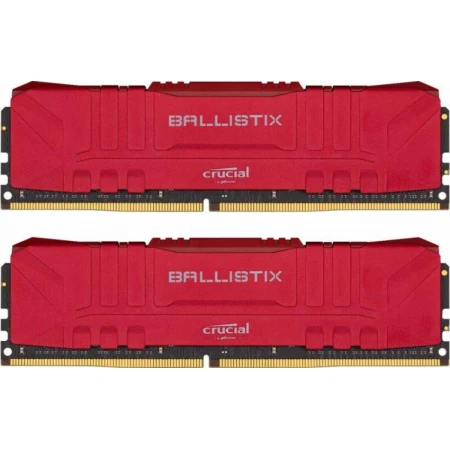 ОЗУ Crucial Ballistix Red 16GB (2х8GB) 2666MHz DIMM DDR4, (BL2K8G26C16U4R)