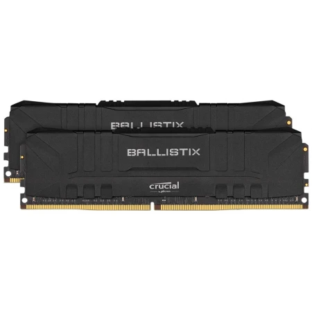 ОЗУ Crucial Ballistix Black 16GB (2х8GB) 2400MHz DIMM DDR4, (BL2K8G24C16U4B)