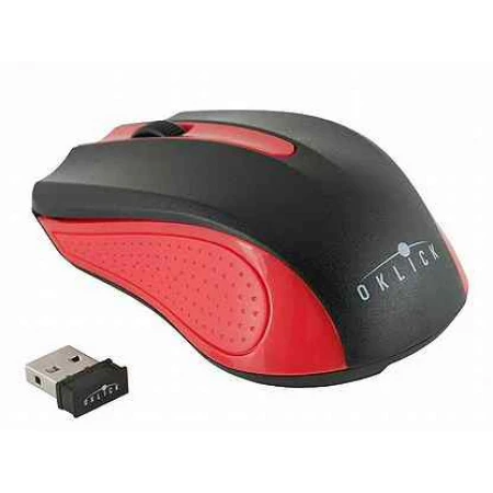 Мышь Oklick 485MW-RD Wireless, Black-Red