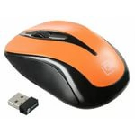 Мышь Oklick 675MW-OR Wireless, Black-Orange