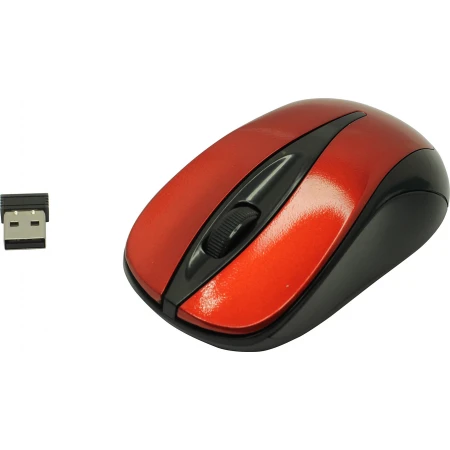 Мышь Oklick 675MW-RD Wireless, Black-Red
