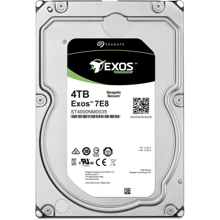 Жёсткий диск Seagate Exos 7E8 4TB, (ST4000NM002A)