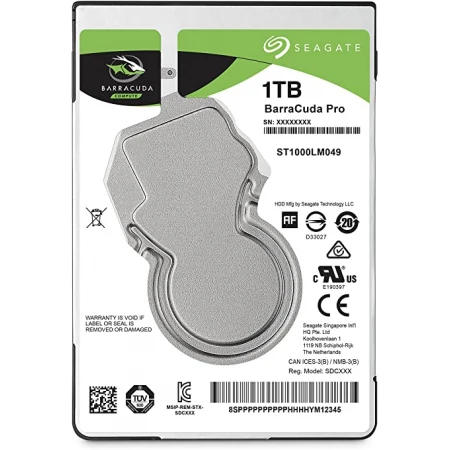 Жёсткий диск Seagate BarraCuda Pro 1TB, (ST1000LM049)