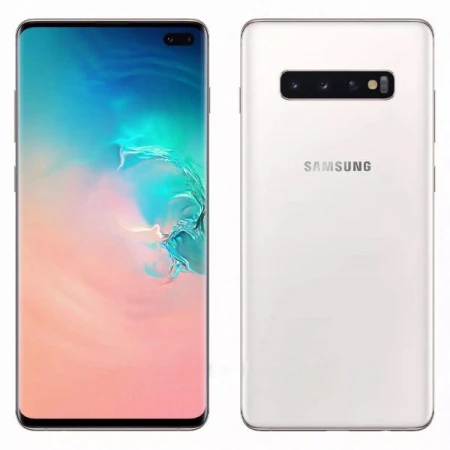 Смартфон Samsung Galaxy S10+ 128GB Ceramic White, (SM-G975FCWDSKZ)