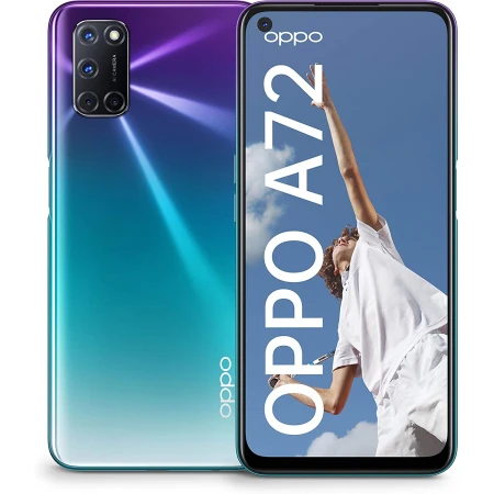 Смартфон Oppo A72 4/128GB, Avrora Purple Смартфон Oppo A72 4/128GB, Avrora Purple