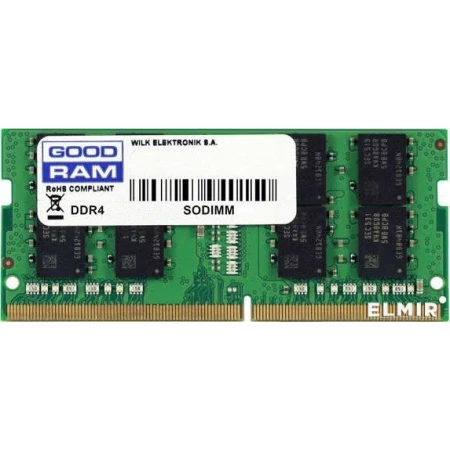 ОЗУ Goodram 16GB 2666MHz SODIMM DDR4, (GR2666S464L19/16G)