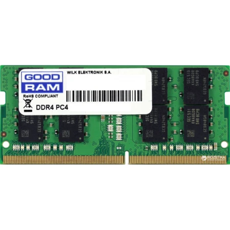 ОЗУ Goodram 8GB 2400MHz SODIMM DDR4, (GR2400S464L17S/8G)