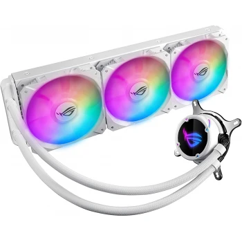 Водяное охлаждение Asus ROG Strix LC 360 RGB White Edition